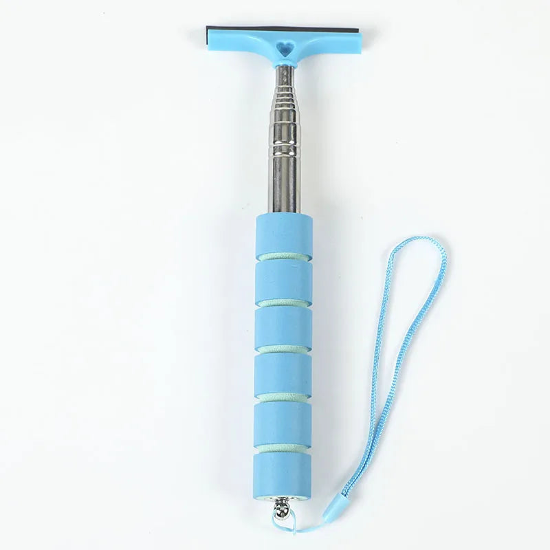 Telescopic Car Rearview Mirror Wiper – Extendable Window Cleaning Tool