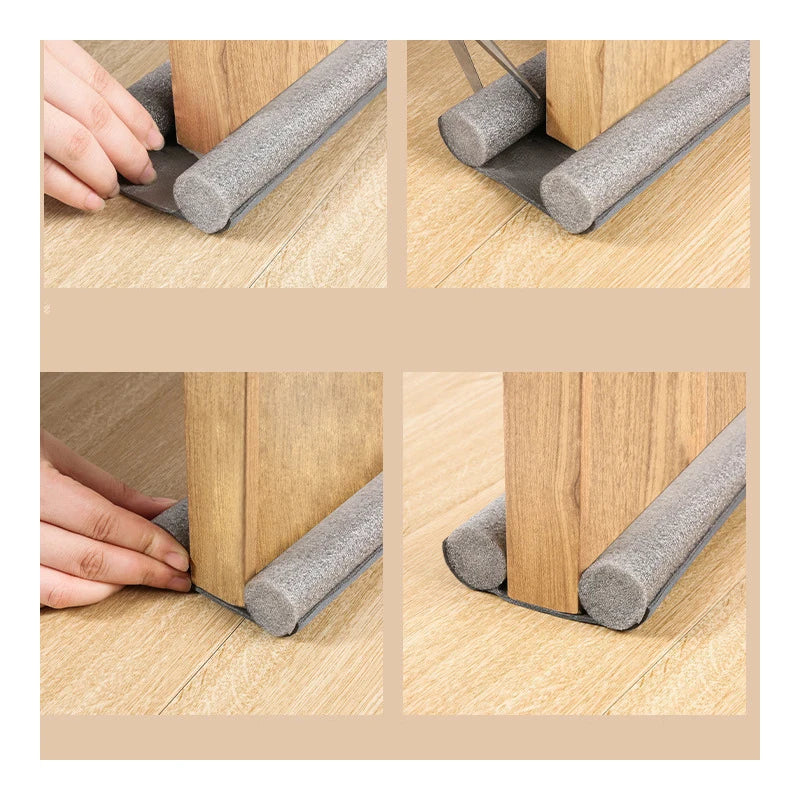 Flexible Door Bottom Seal Strip – Wind & Dust Blocker Weather Stopper