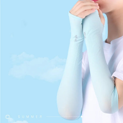 UV Protection Arm Sleeves – Breathable Cooling Arm Covers
