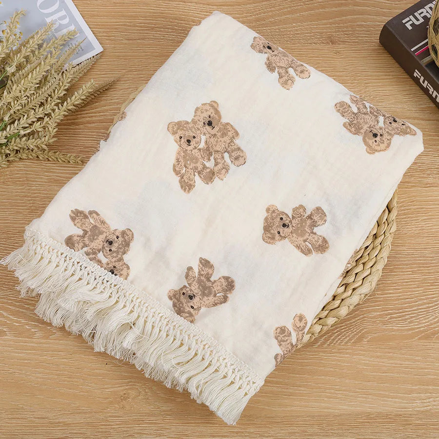 Lightweight Muslin Swaddle Blanket