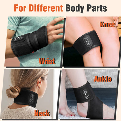 Heating Wrist Support Brace – USB Wrist Massager & Compression Wrap