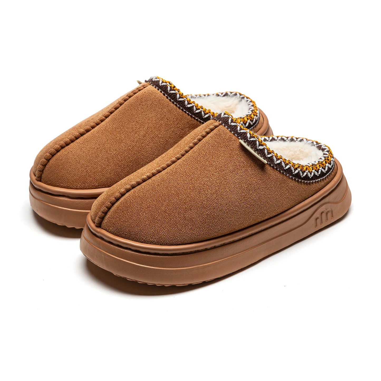 Plush Winter Slipper Boots – Warm Non-Slip Indoor & Outdoor House Slippers