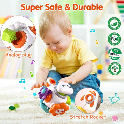 Educational Busy Cube – Sensory Learning Toy for Kids