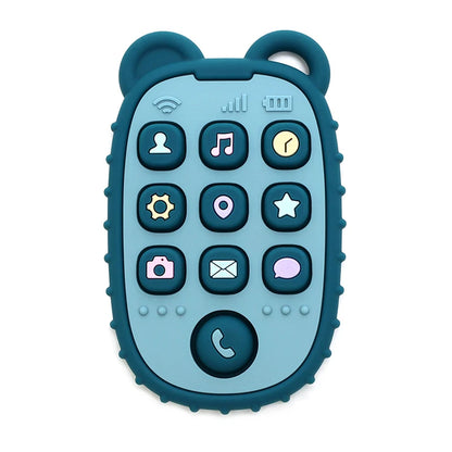 Silicone Baby Phone Teether – Mobile Phone Sensory Teething Toy
