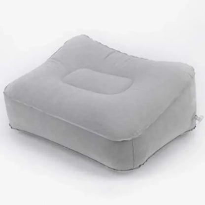 Inflatable Travel Footrest Pillow – Adjustable Airplane, Car & Bus Leg Rest