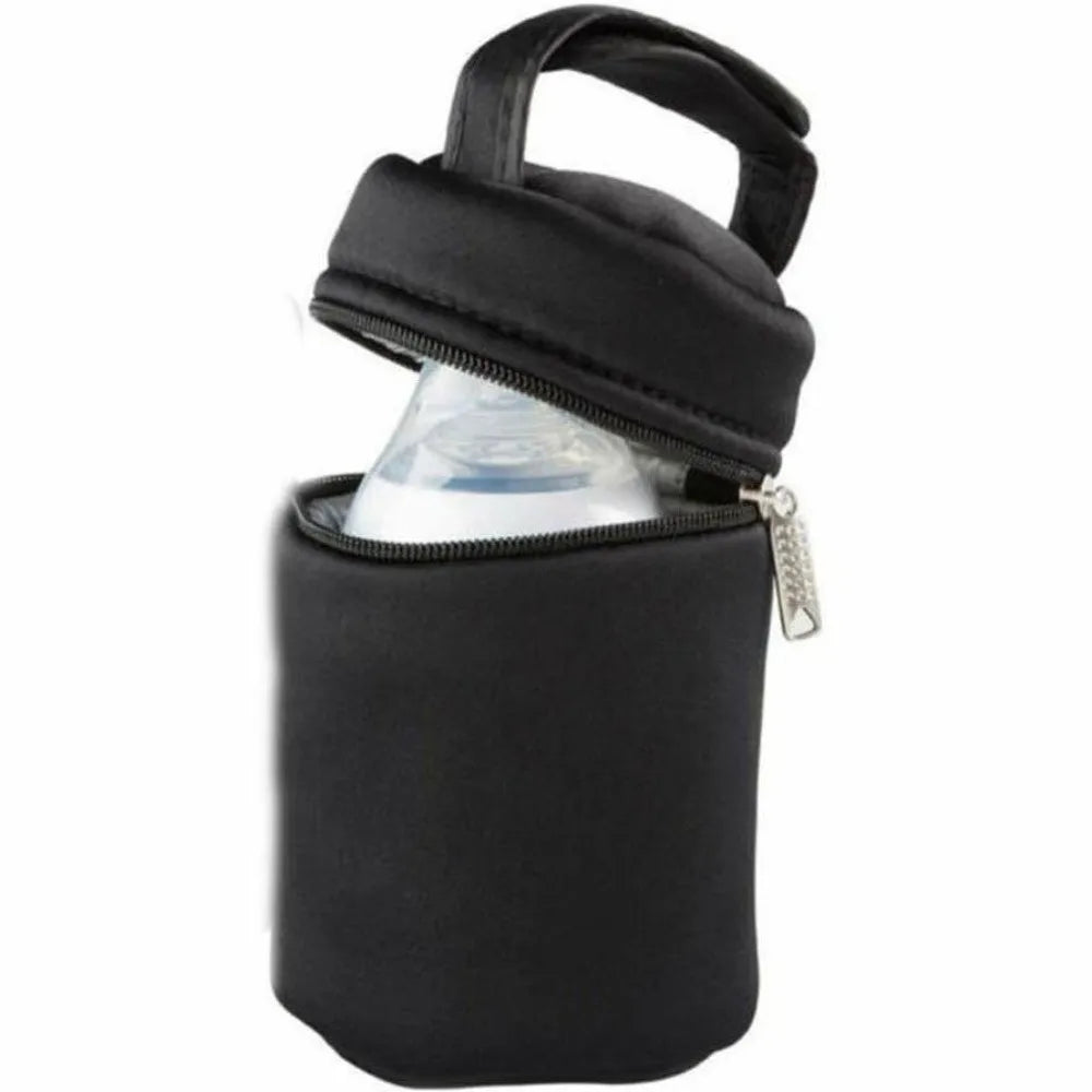 Insulated Baby Bottle Bag – Waterproof Thermal Milk Warmer with Shock Protection