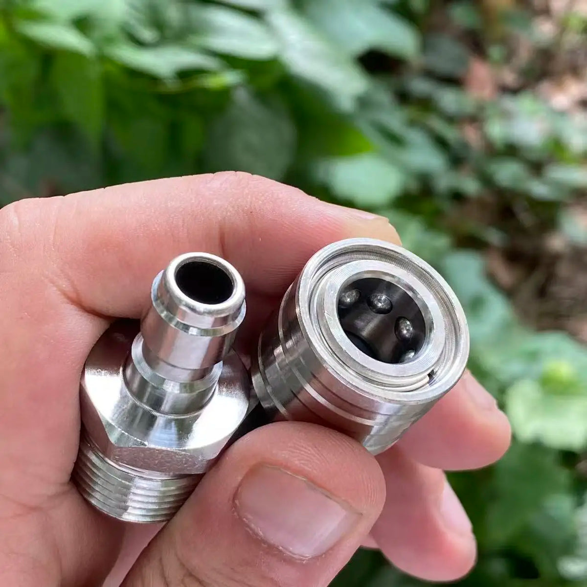 High Pressure Washer Quick Connect Plug & Coupler – Stainless Steel M14, M22 &amp; G1/4 Adapters