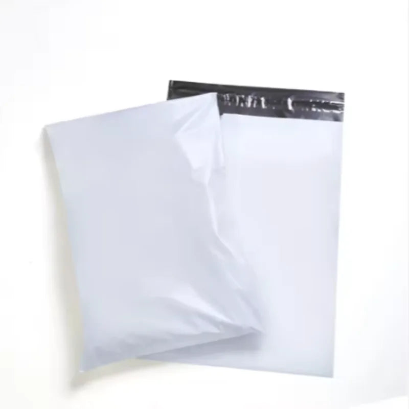 White Self-Sealing Courier Bags – Waterproof Shipping & Mailing Satchels