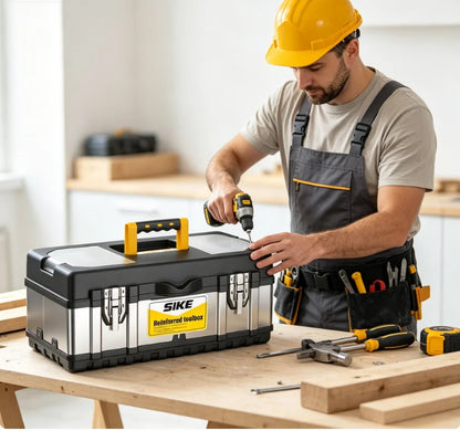 Stainless Steel Double Layer Tool Box