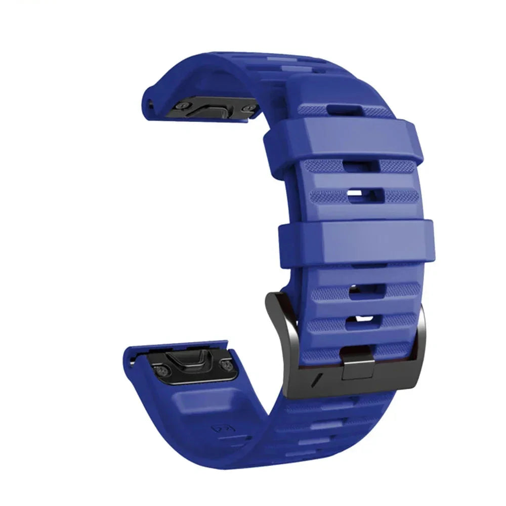 QuickFit Silicone Strap for the Garmin Flagship Models (2 sizes & 46 colours available)