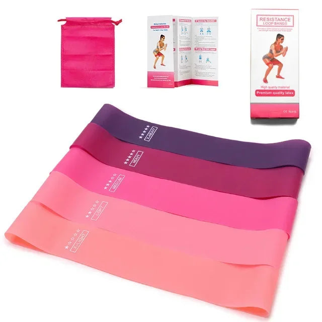 Resistance Exercise Band – Strength Training, Pilates & Yoga Fitness Band