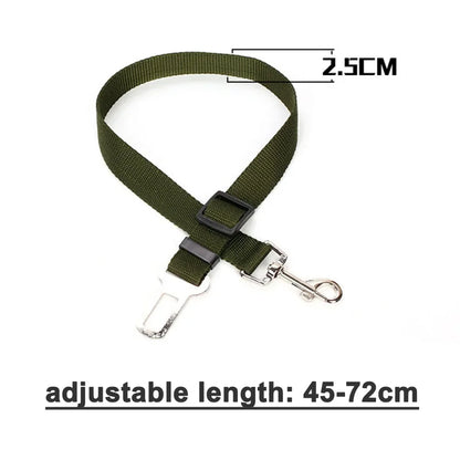 Adjustable Vehicle Harness for Dogs (available in different colors)