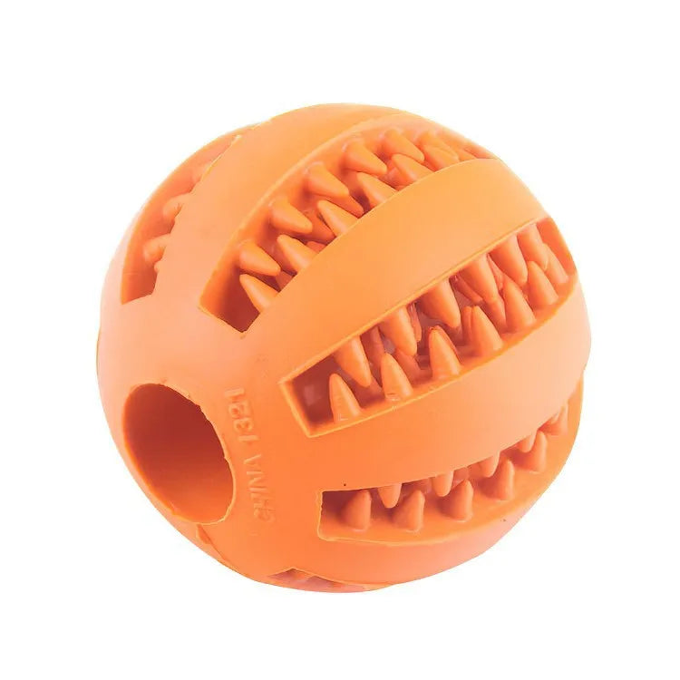 Interactive Treat Dispensing Dog Ball – Chew Toy & Slow Feeder