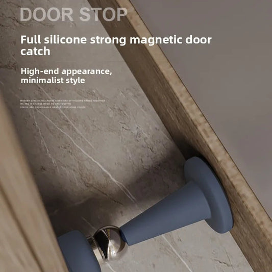 Adhesive Door Stopper with Strong Suction – No Drilling Required