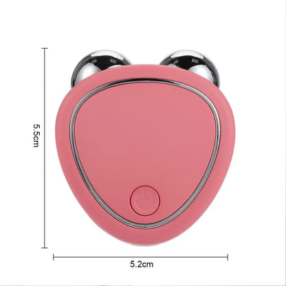 EMS Facial Massager Roller – Rechargeable Microcurrent Beauty Device for Face & Neck