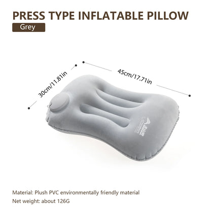 Inflatable Camping Pillow – Ultralight Travel & Hiking Air Pillow