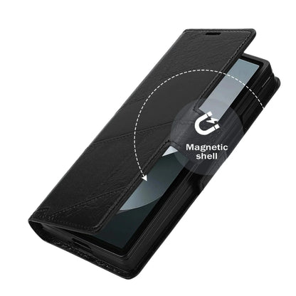 Flip Leather Phone Case for the Samsung Galaxy Z Fold7 (2 colours available)
