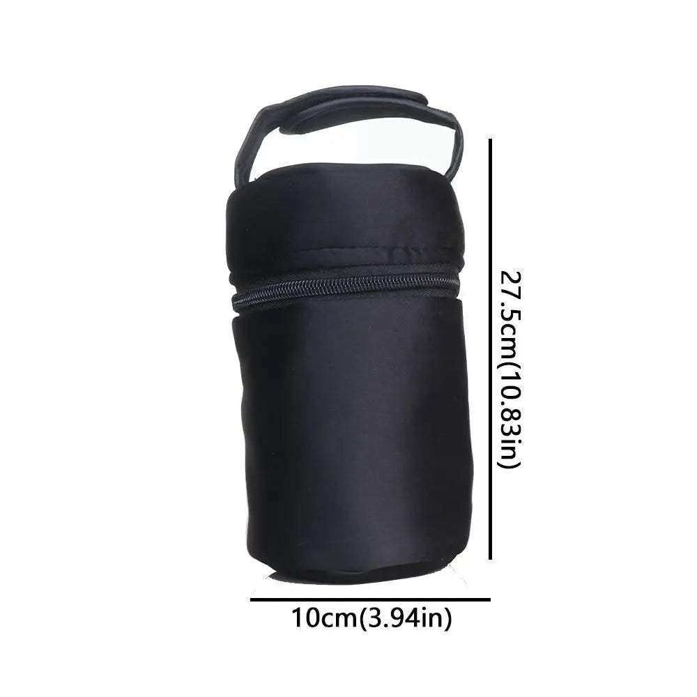 Insulated Baby Bottle Bag – Waterproof Thermal Milk Warmer with Shock Protection
