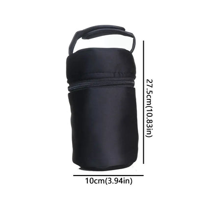 Insulated Baby Bottle Bag – Waterproof Thermal Milk Warmer with Shock Protection