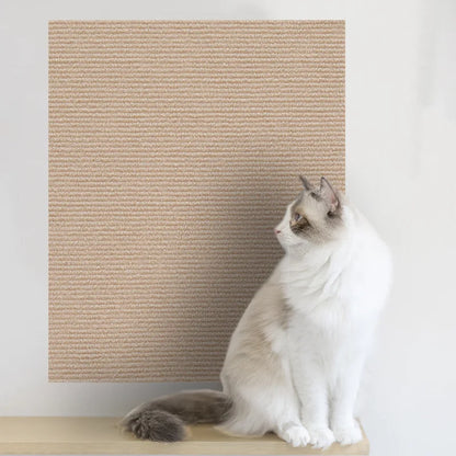 Self-Adhesive Cat Scratching Mat – Trimmable Furniture & Wall Protector