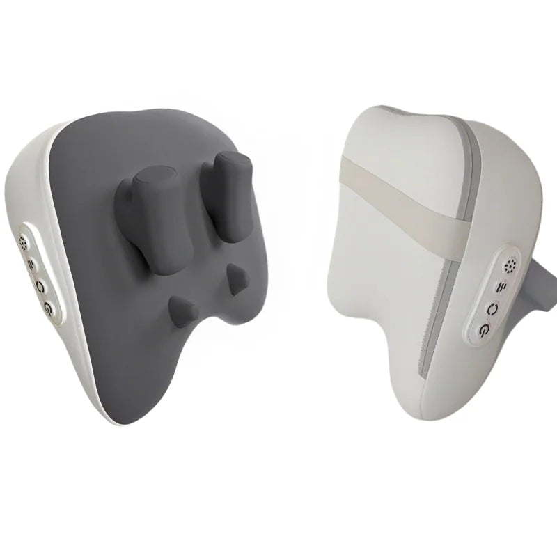Rechargeable Shiatsu Massage Pillow – Heated Neck, Shoulder & Back Massager
