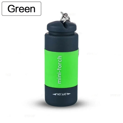 USB Rechargeable Mini Keychain Flashlight – Pocket LED Torch