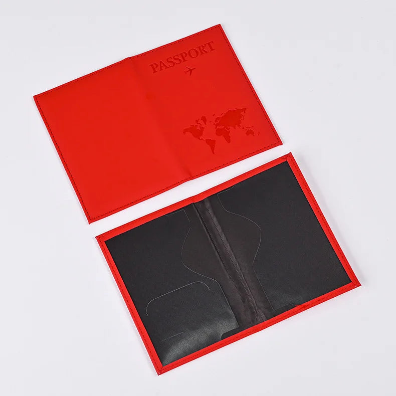 Passport Wallet – PU Leather Travel Organiser & Card Holder