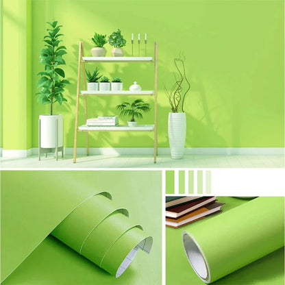 Waterproof Self-Adhesive Wallpaper (14 colours available)