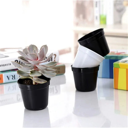 20-Pack Mini Seedling Pots – 6.5cm Plastic Nursery Pots with Drainage Holes
