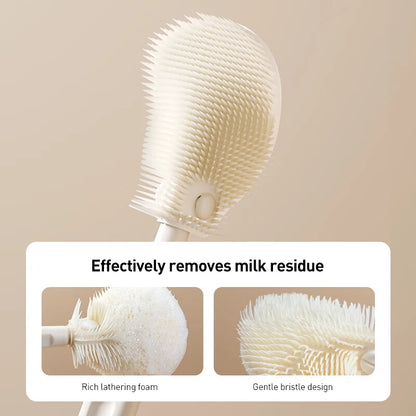 Baby Bottle Cleaning Set – Compatible with Avent Bottles (Brush, Drying Rack & Storage Kit)