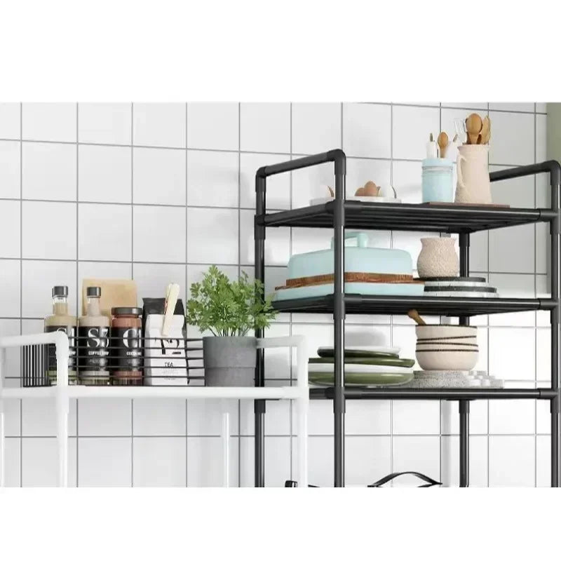 Multi-Function Microwave Oven Storage Rack – Space-Saving Kitchen Organiser