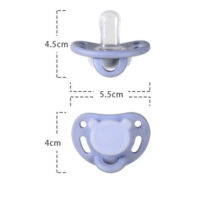 Silicone Baby Pacifier with Storage Case – Safe Soother (0–12 Months)