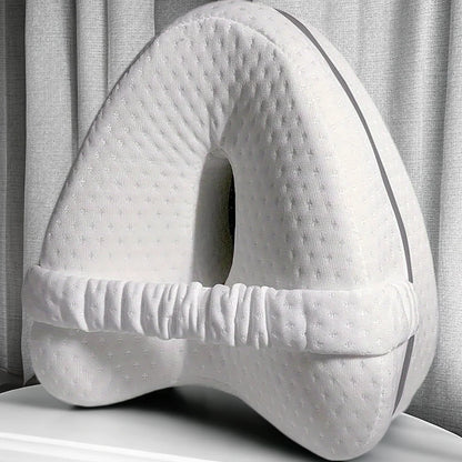 Memory Foam Knee Pillow – Side Sleeper Leg Support Cushion