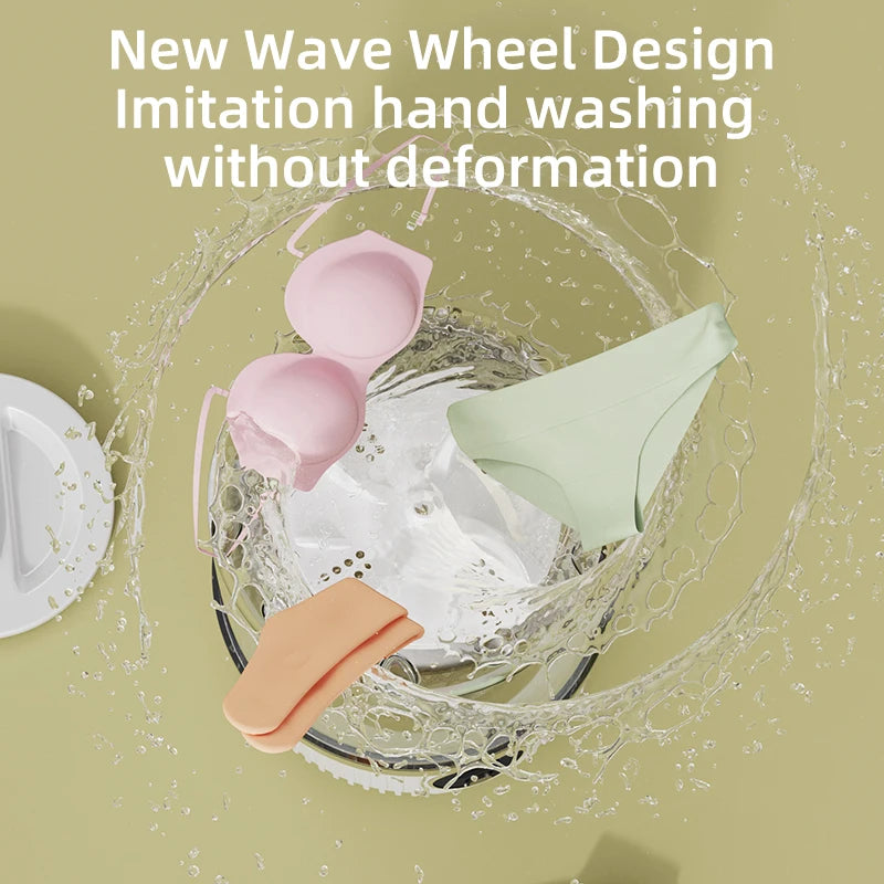 Compact Wireless Mini Washing Machine for Small Loads