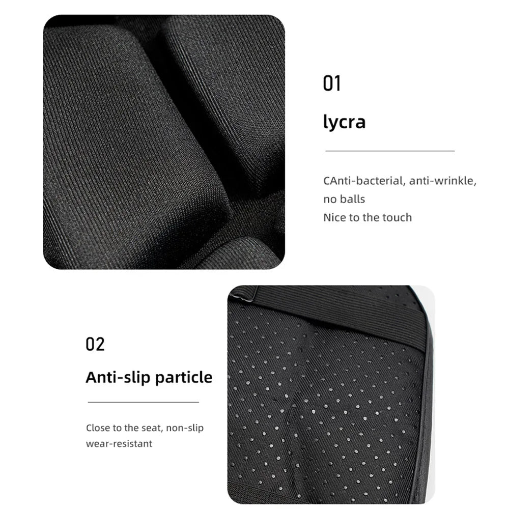 Universal 3D Gel Motorcycle Seat Cushion – Breathable Shock-Absorbing Comfort Seat Pad