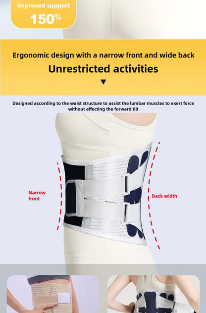 Adjustable Lumbar Support Belt – Back Support Brace for Everyday Comfort