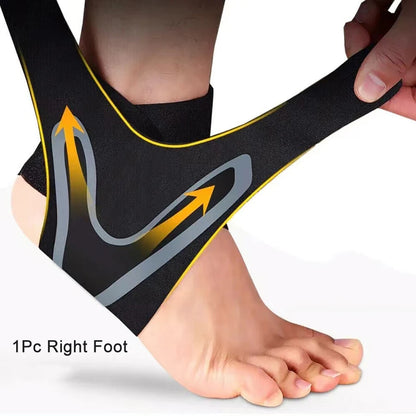 Adjustable Ankle Support Brace – Compression Wrap for Running, Sports & Everyday Support