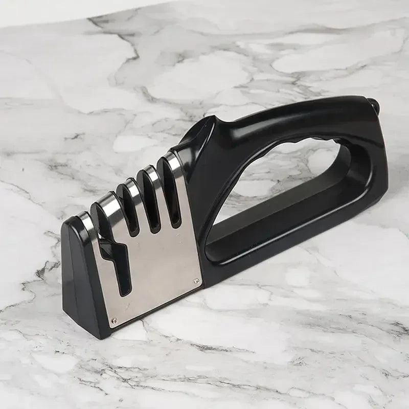 Multi-Function Knife Sharpener – Non-Slip Kitchen Sharpening Tool