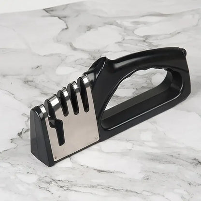 Multi-Function Knife Sharpener – Non-Slip Kitchen Sharpening Tool