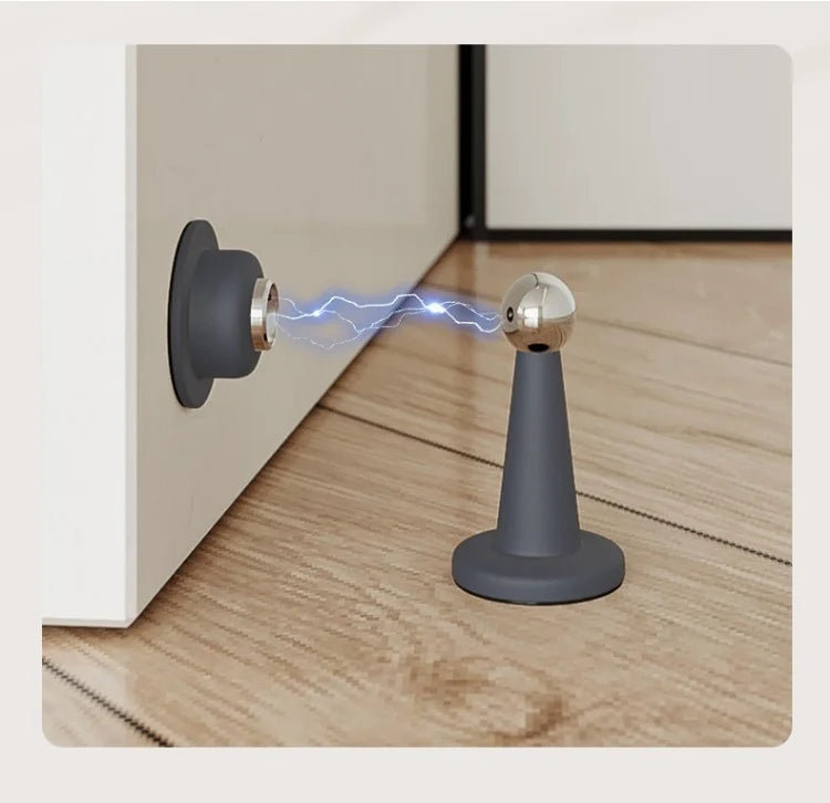 Adhesive Door Stopper with Strong Suction – No Drilling Required