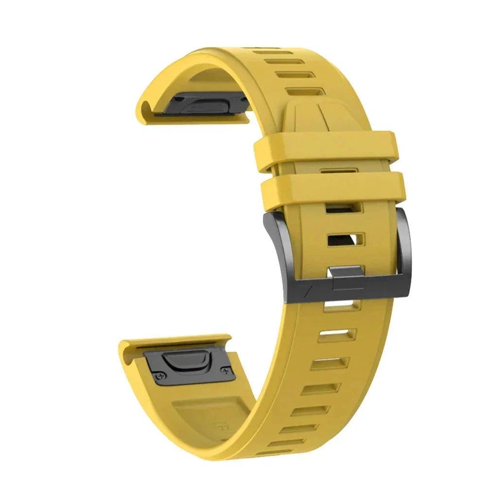 QuickFit Silicone Strap for the Garmin Flagship Models (2 sizes & 46 colours available)