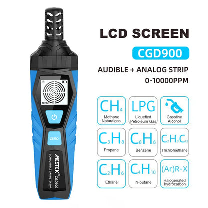 Gas Leak Detector 0–50000PPM