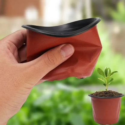 20–100 Pack Seedling Nursery Pots – Reusable 10cm Plant Growing Cups