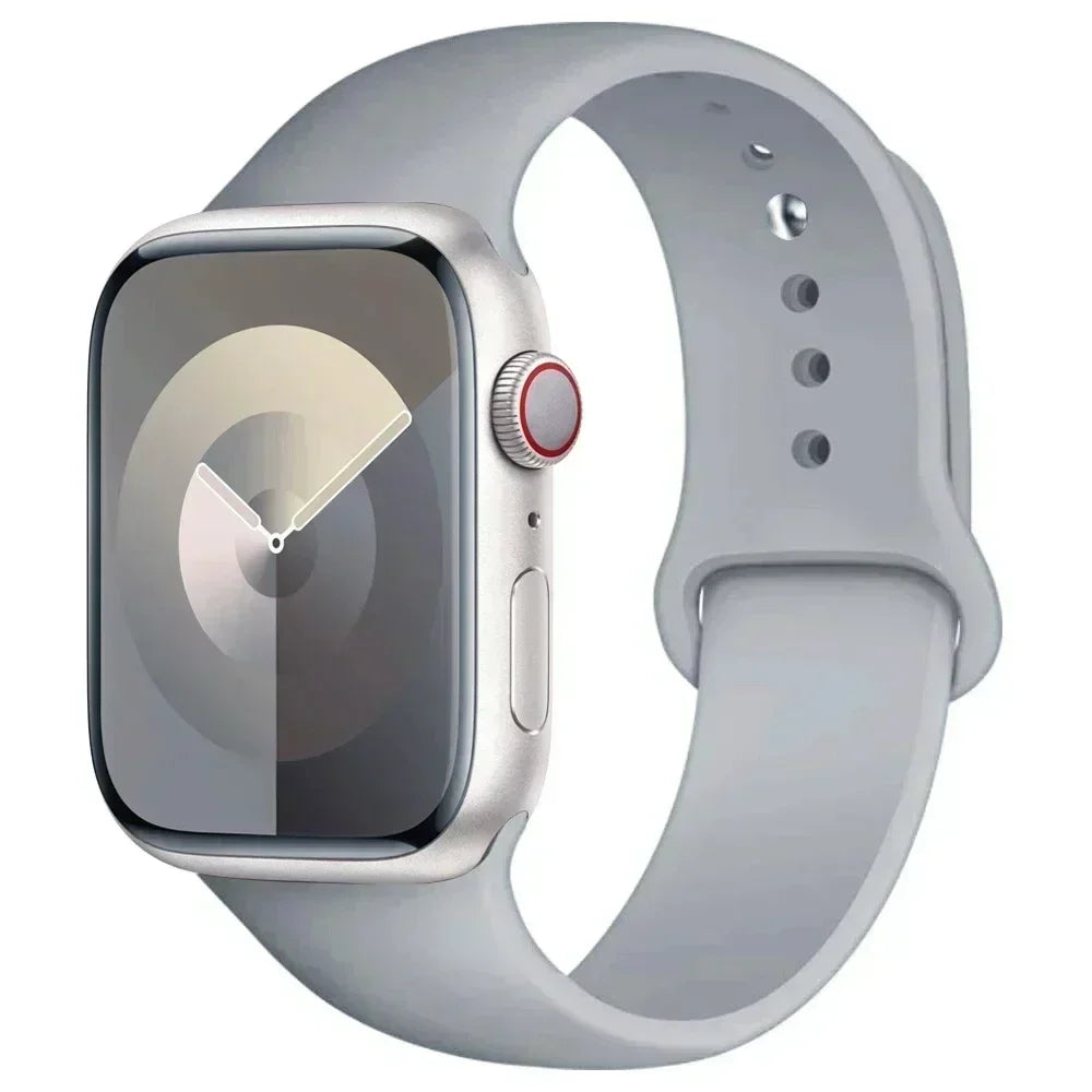 Apple Watch Series Silicone Band (38mm - 42mm) (available in 45 colours)