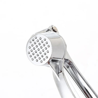 Stainless Steel Garlic Press – Manual Garlic Crusher & Mincer