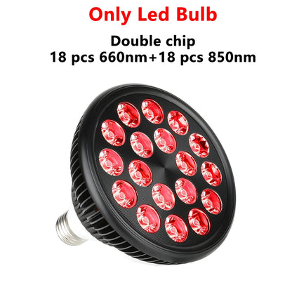 LED Red Light Therapy Lamp with Adjustable Stand – 660nm & 850nm Light Therapy Device