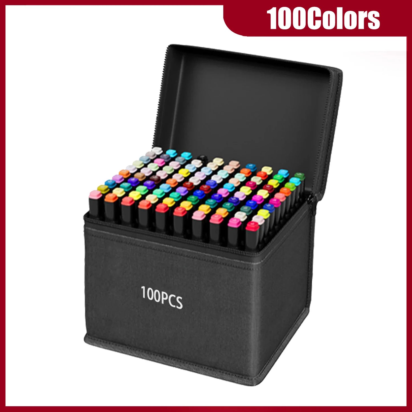 Dual Tip Alcohol Markers – Permanent Art & Illustration Marker Set (24–262 Colours)