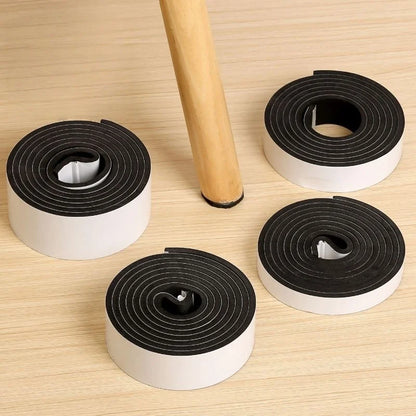 Cut-to-Size Anti-Slip Furniture Pads – 2m Self-Adhesive EVA Floor Protectors