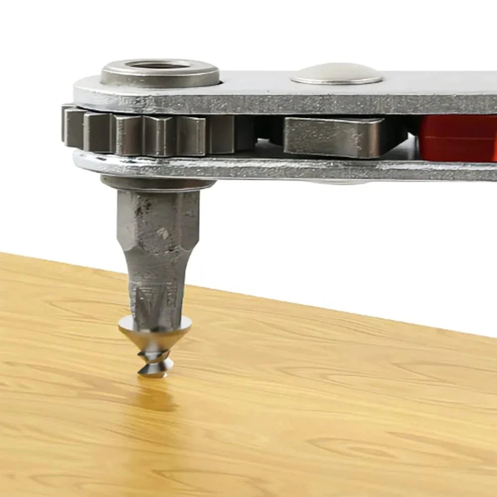 Mini Two-Way Ratchet Screwdriver – Flat/Hex Head (3 type of sets available)