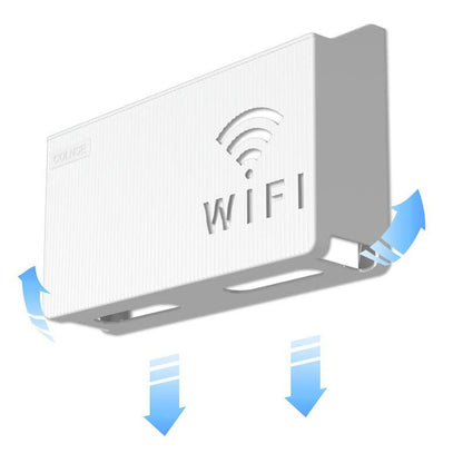 Wall Mounted Router Storage Shelf